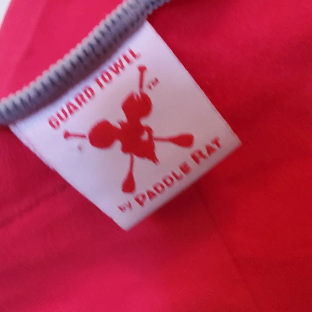 SportLite Guard Towel by Paddle Rat Red LA Lifeguard Co Microfiber Beach Towel